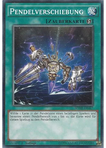 Pendelverschiebung — Master of Pendulum Structure Deck