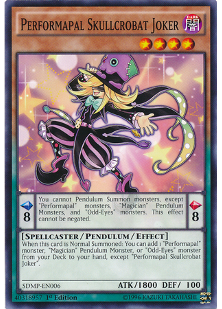Performapal Skullcrobat Joker