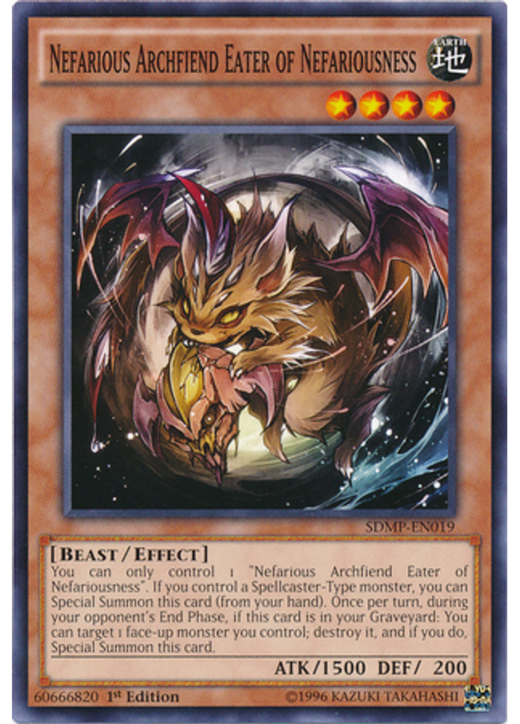 Nefarious Archfiend Eater of Nefariousness
