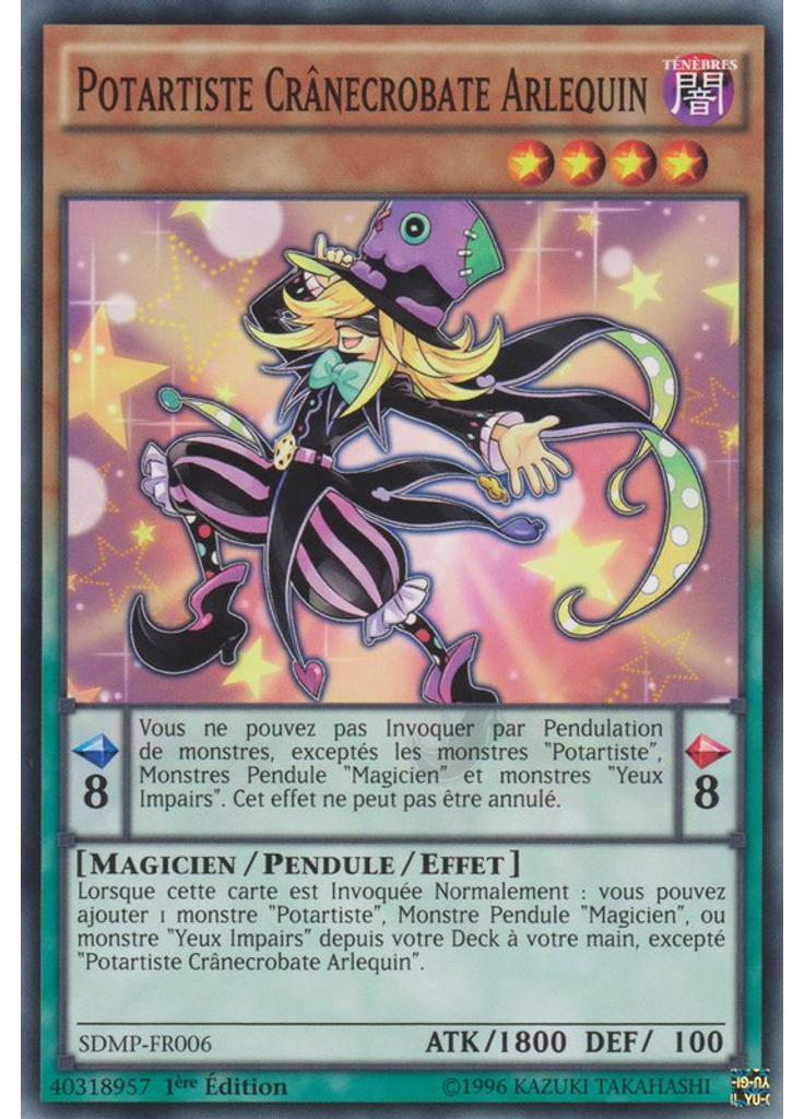 Potartiste Crânecrobate Arlequin