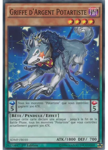 Griffe d'Argent Potartiste — Maitre des Pendules Deck de Structure