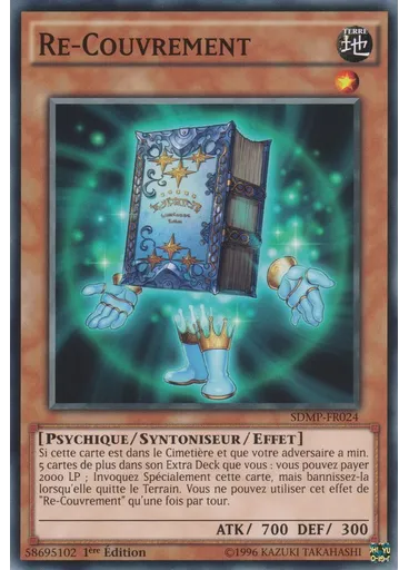 Re-Couvrement — Maitre des Pendules Deck de Structure
