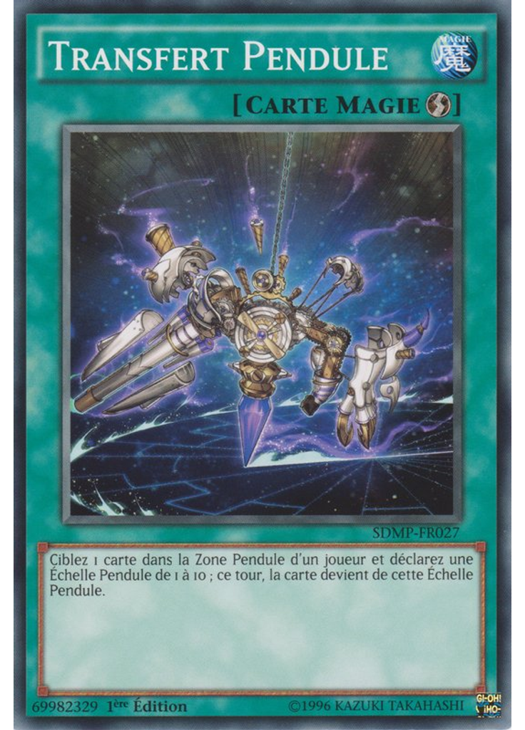 Transfert Pendule