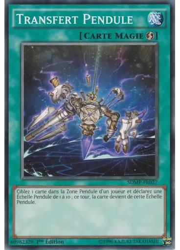 Transfert Pendule
