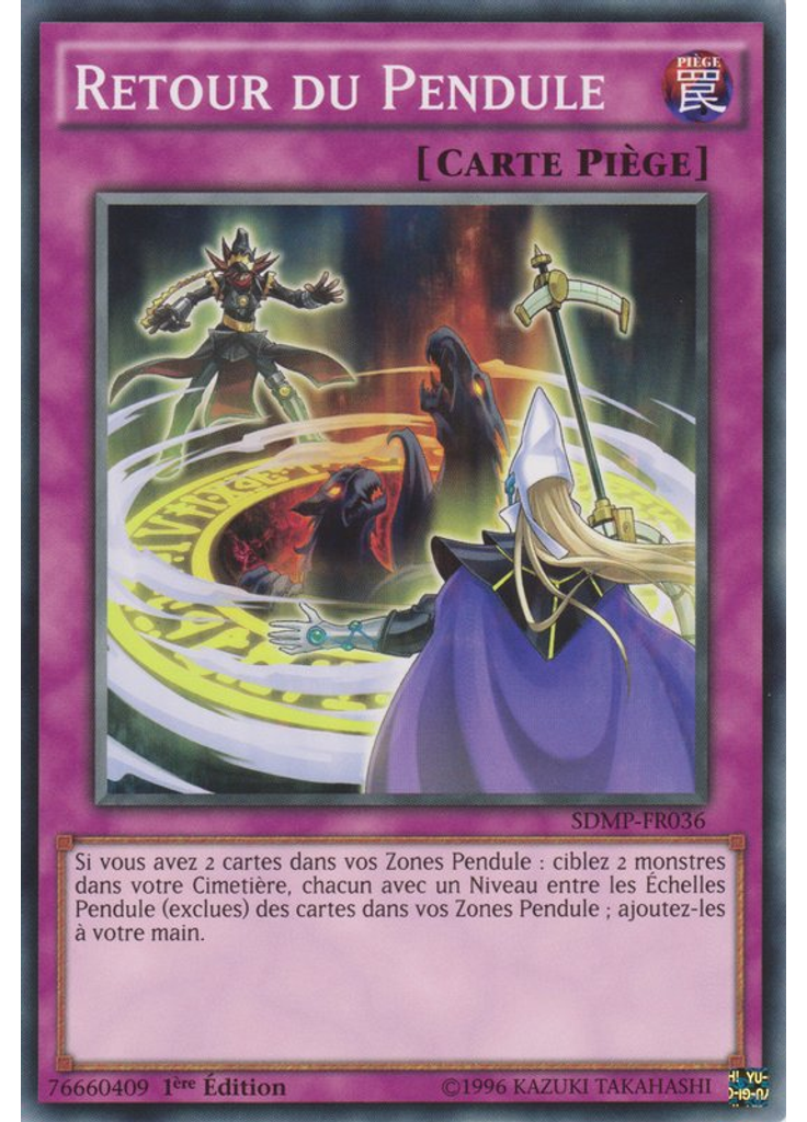 Retour du Pendule