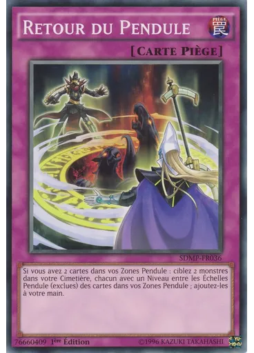 Retour du Pendule