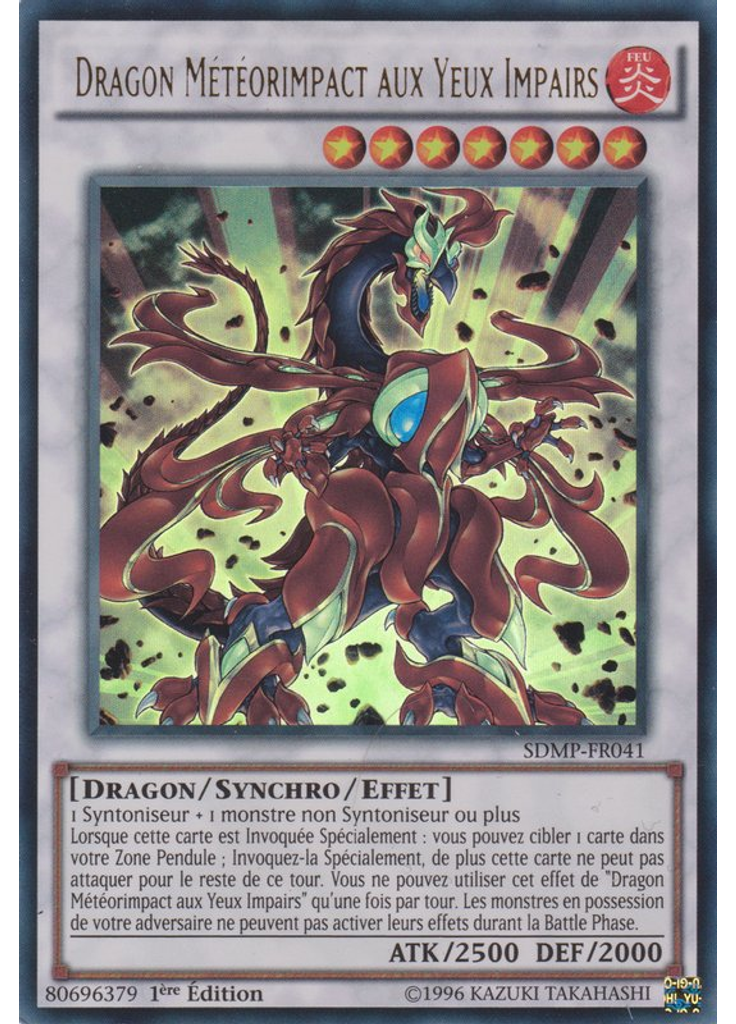 Dragon Météorimpact aux Yeux Impairs
