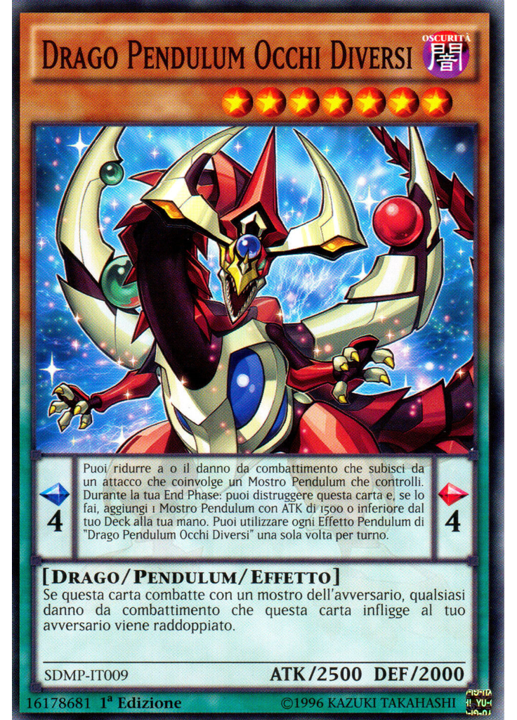 Drago Pendulum Occhi Diversi