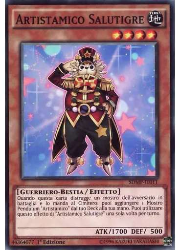 Artistamico Salutigre — Maestro del Pendulum Structure Deck