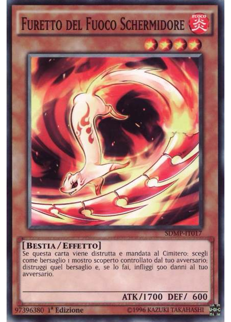 Furetto del Fuoco Schermidore