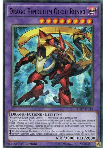 Drago Pendulum Occhi Runici