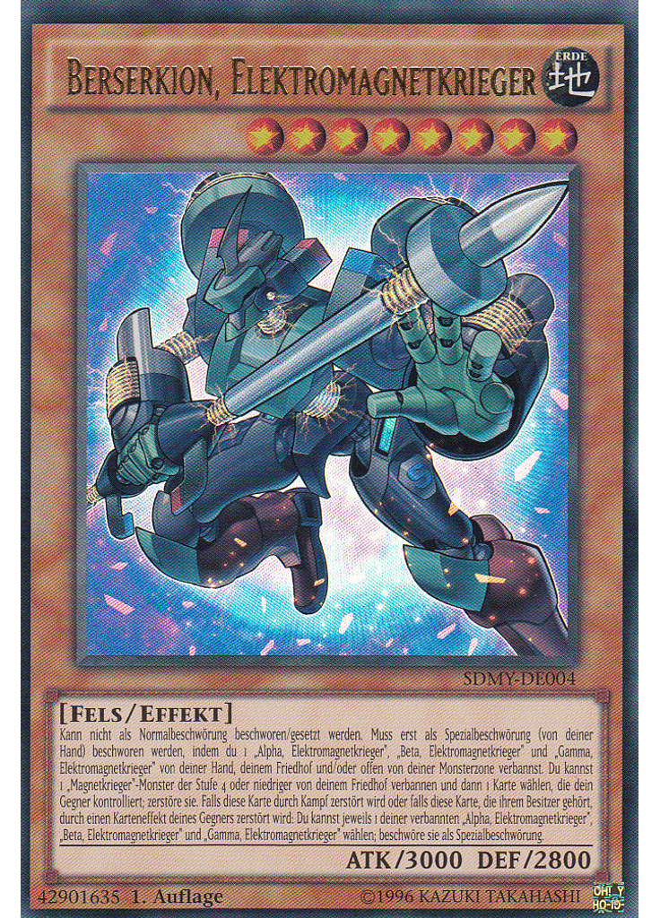 Berserkion, Elektromagnetkrieger