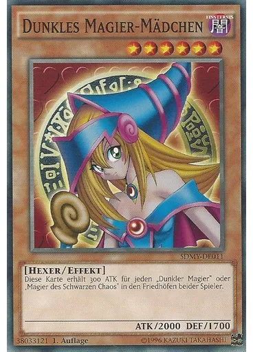Dunkles Magier-Mädchen