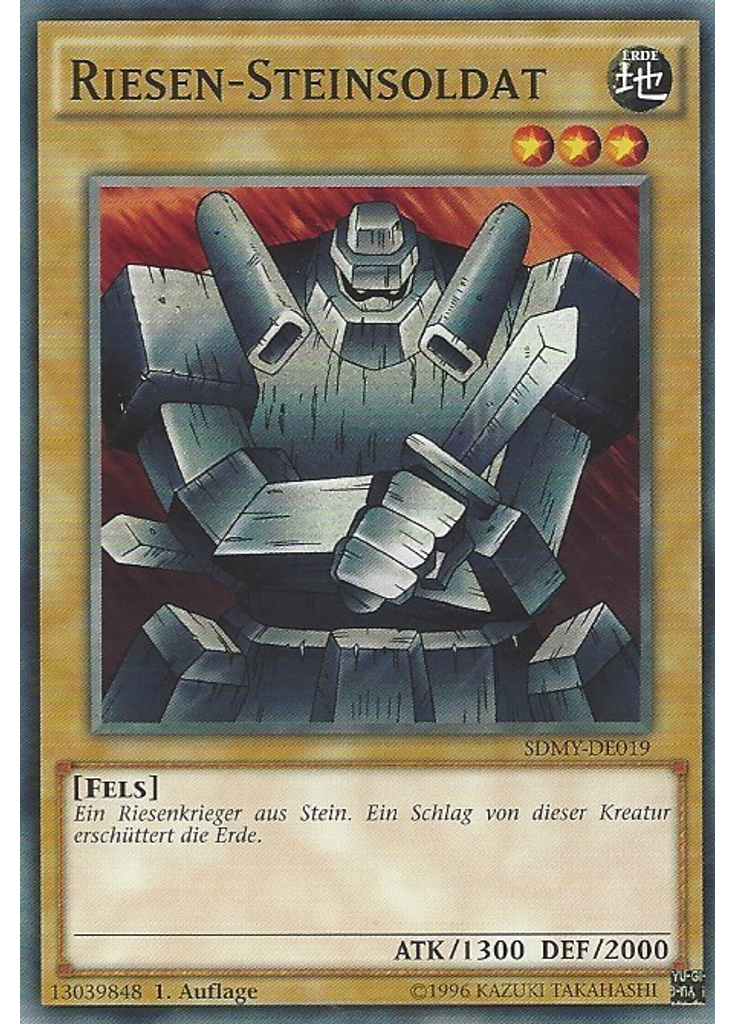Riesen-Steinsoldat