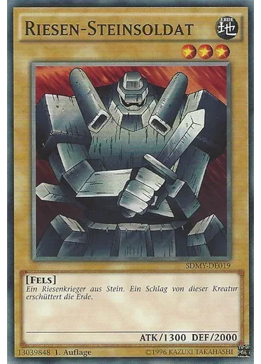 Riesen-Steinsoldat