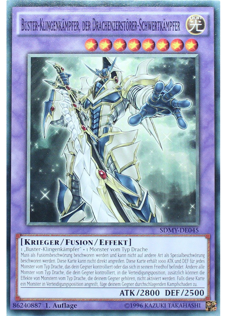 Buster-Klingenkämpfer, der Drachenzerstörer-Schwertkämpfer