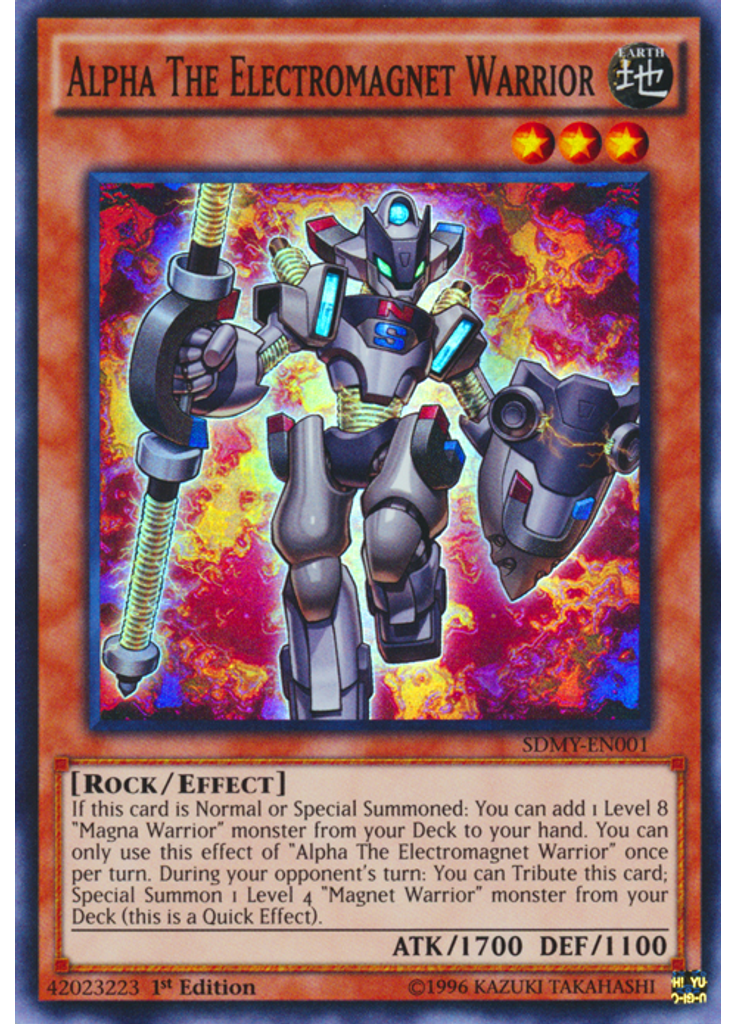Alpha The Electromagnet Warrior