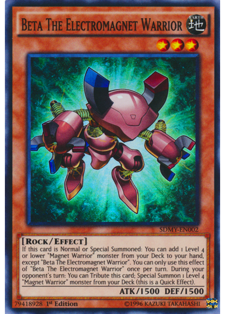 Beta The Electromagnet Warrior
