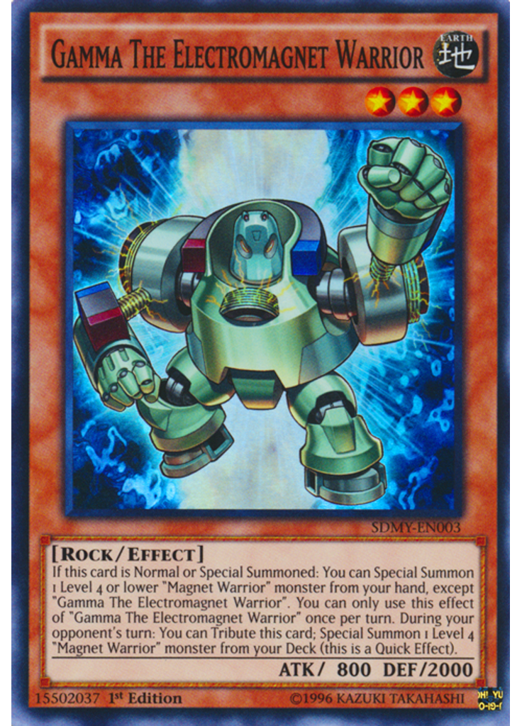 Gamma The Electromagnet Warrior