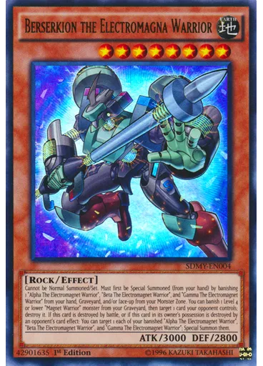 Berserkion the Electromagna Warrior