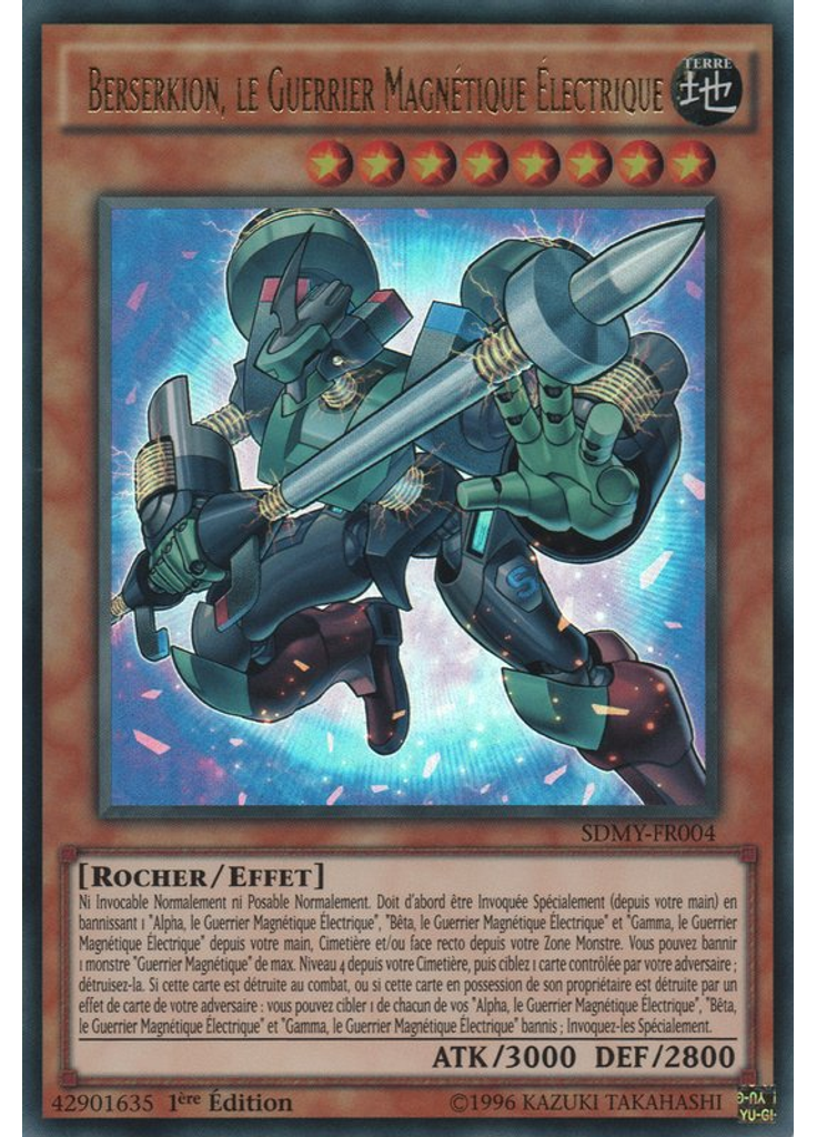 Berserkion, le Guerrier Magnétique Électrique