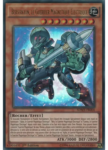 Berserkion, le Guerrier Magnétique Électrique