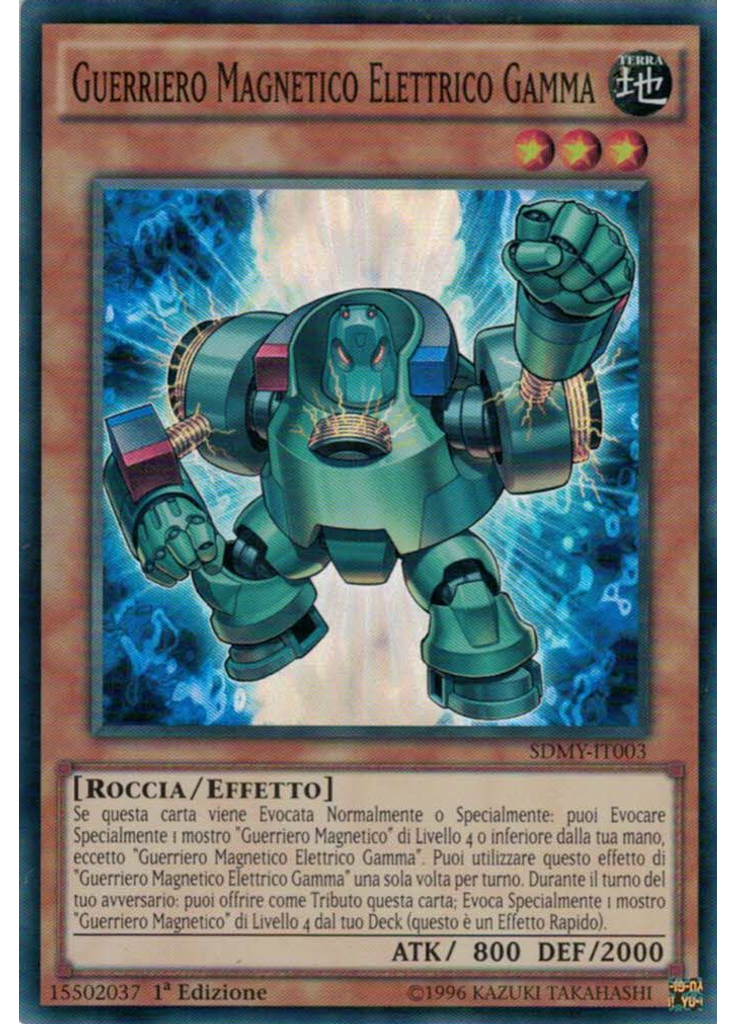 Guerriero Magnetico Elettrico Gamma