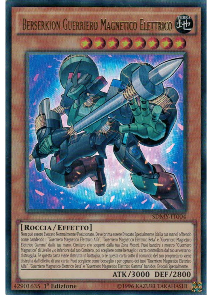 Berserkion Guerriero Magnetico Elettrico