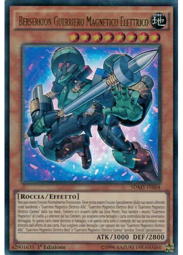 Berserkion Guerriero Magnetico Elettrico