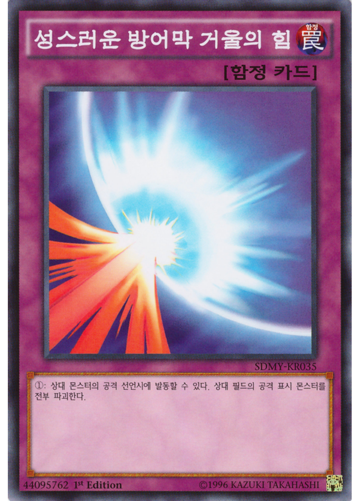 성스러운 방어막 거울의 힘
