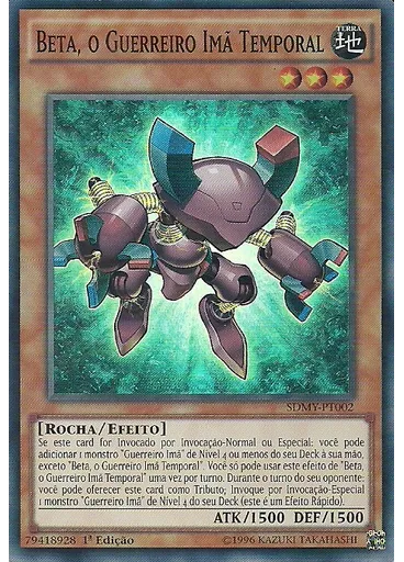 Beta, o Guerreiro Ímã Temporal