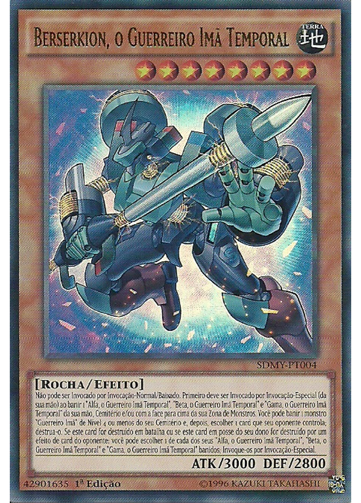 Berserkion, o Guerreiro Imã Temporal