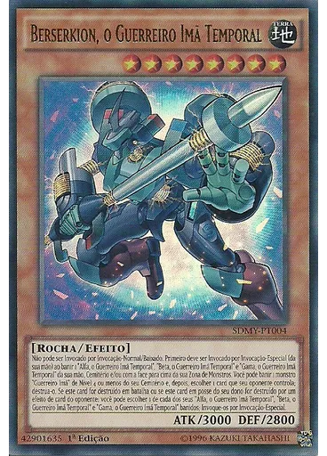 Berserkion, o Guerreiro Imã Temporal
