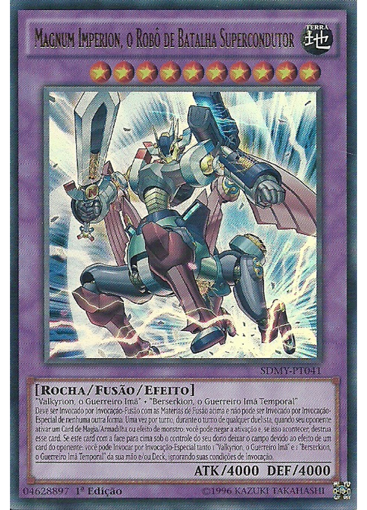 Magnum Imperion, o Robô de Batalha Supercondutor