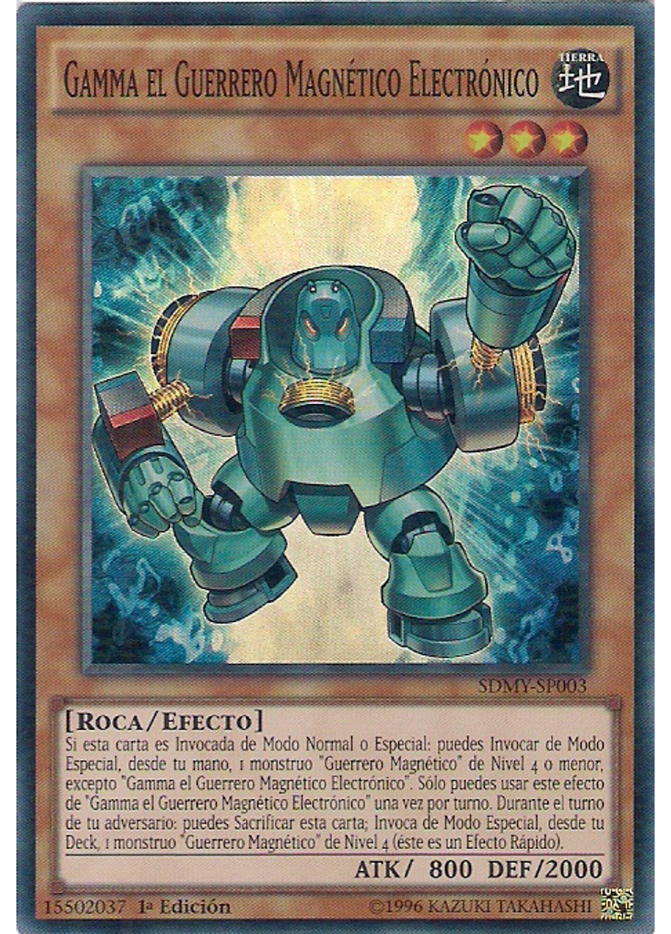 Gamma el Guerrero Magnético Electrónico