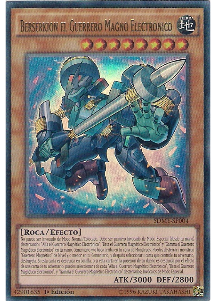 Berserkion el Guerrero Magno Electrónico