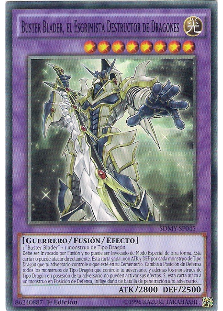 Buster Blader, el Esgrimista Destructor de Dragones