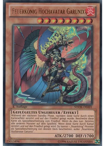 Feuerkönig Hochavatar Garunix