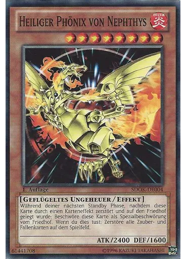 Heiliger Phönix von Nephthys
