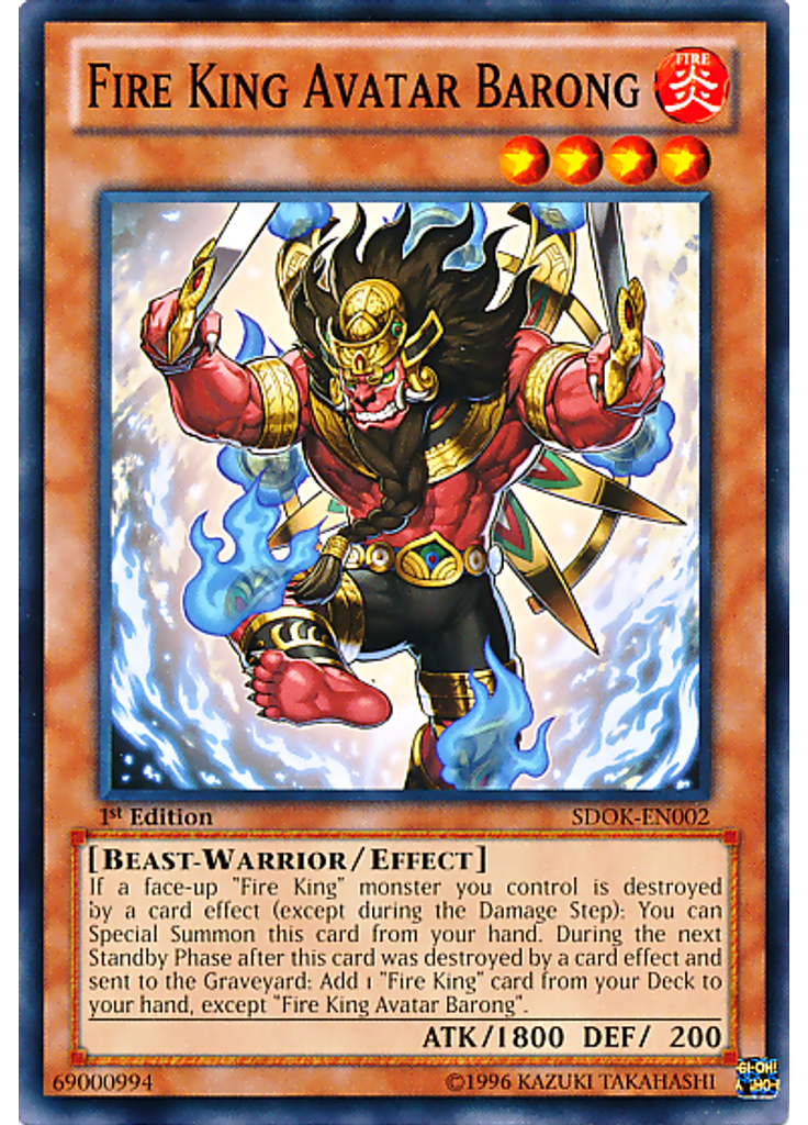 Fire King Avatar Barong