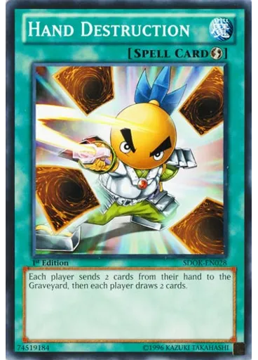 Hand Destruction — Onslaught of the Fire Kings Structure Deck