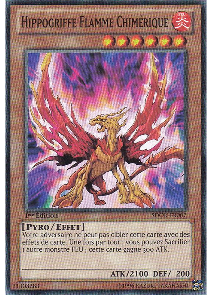 Hippogriffe Flamme Chimérique