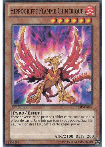 Hippogriffe Flamme Chimérique