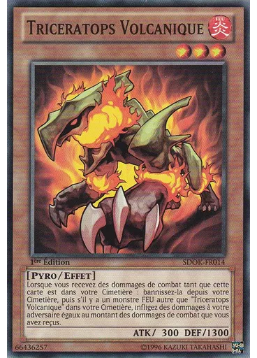 Triceratops Volcanique