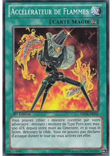 Accélérateur de Flammes