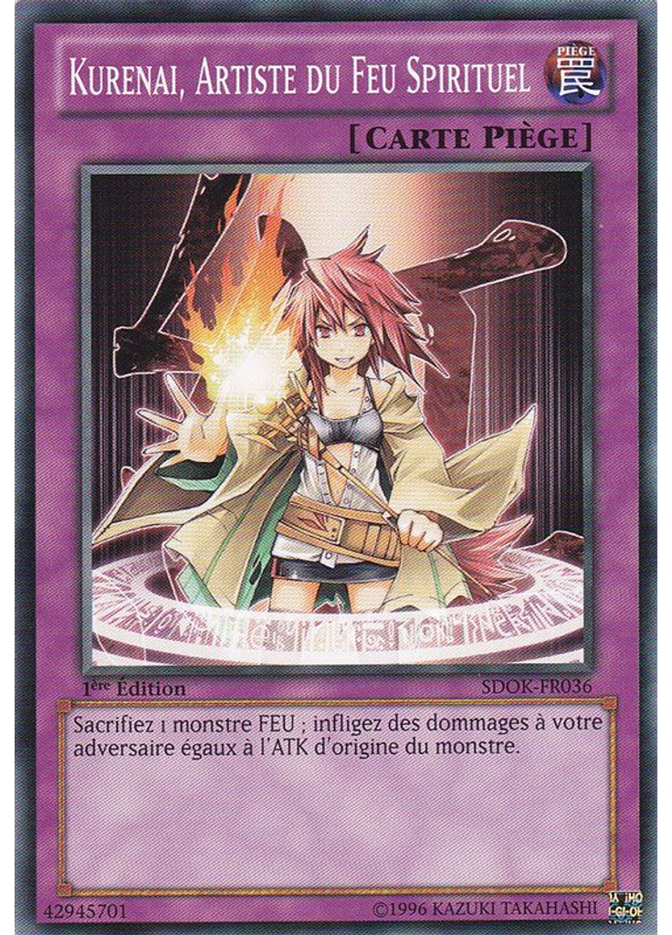 Kurenai, Artiste du Feu Spirituel