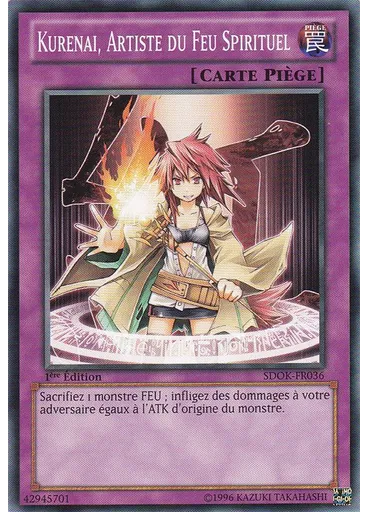 Kurenai, Artiste du Feu Spirituel