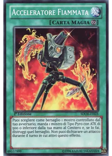 Acceleratore Fiammata