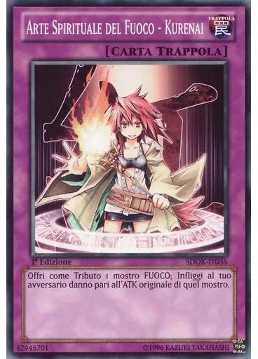 Arte Spirituale del Fuoco - Kurenai