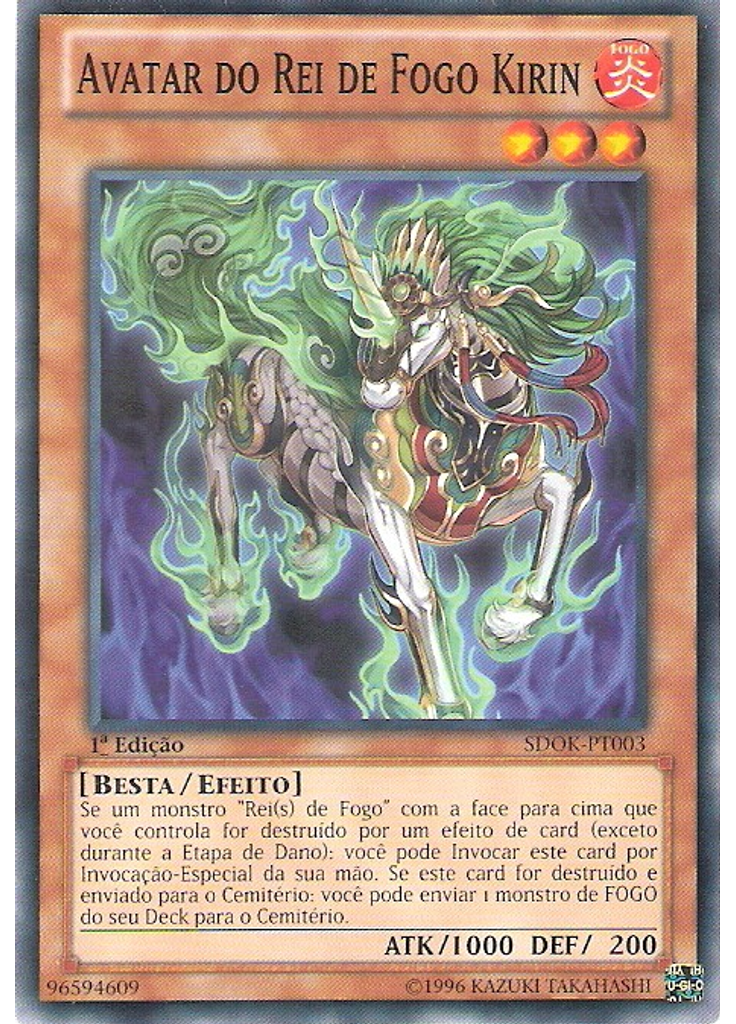Avatar do Rei de Fogo Kirin